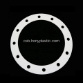 Puti nga sealing ring plastic ptfe flanget gasket